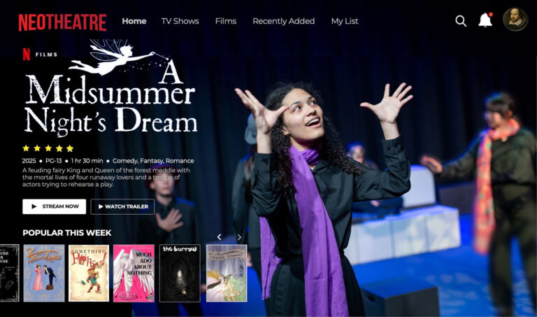 Behind My Graphics of A Midsummer Night’s Dream