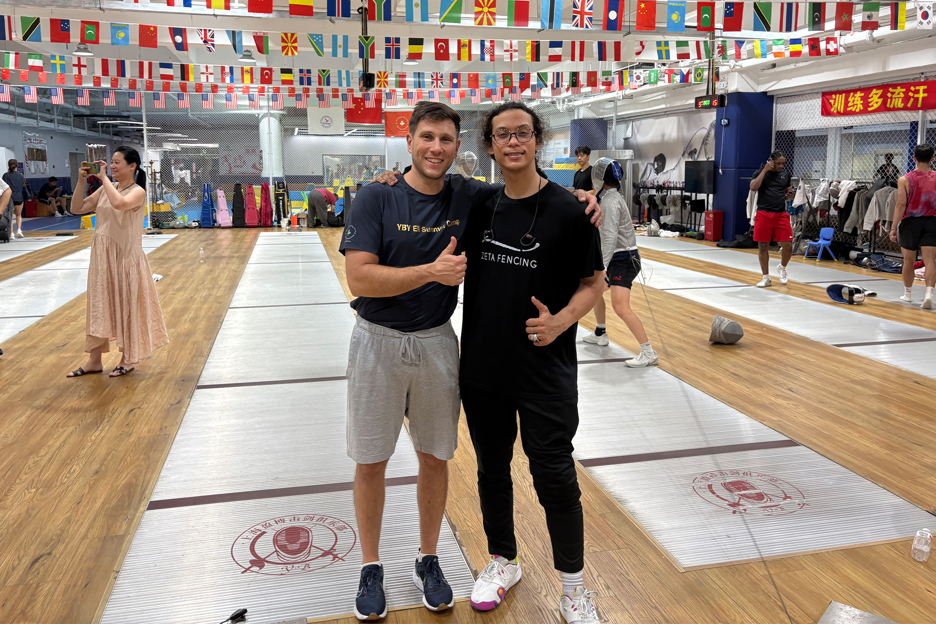 Pheonix-Fencing-The Goal_0007_IMG_0986 With Coach Barni in Shanghai.