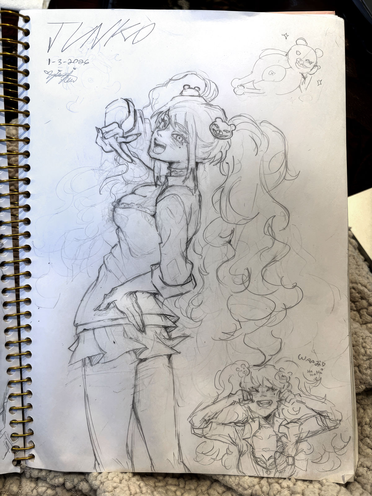 Zieozi-Drawing-0101 Drawing: JUNKO 1-3-2026