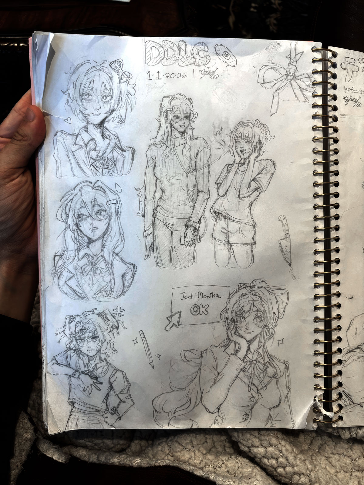 Zieozi-Drawing-0103 Drawing: DDLC girls 1-1-2026