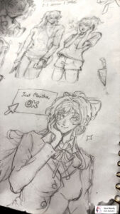 Drawing: DDLC girls 1-1-2026